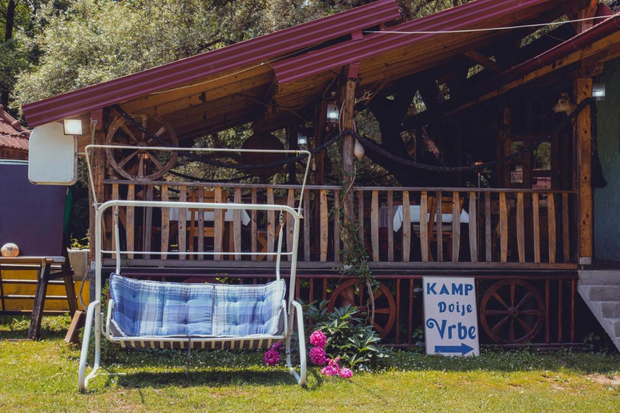 Rafting Kamp Dvije Vrbe Hotel Foca Exterior photo